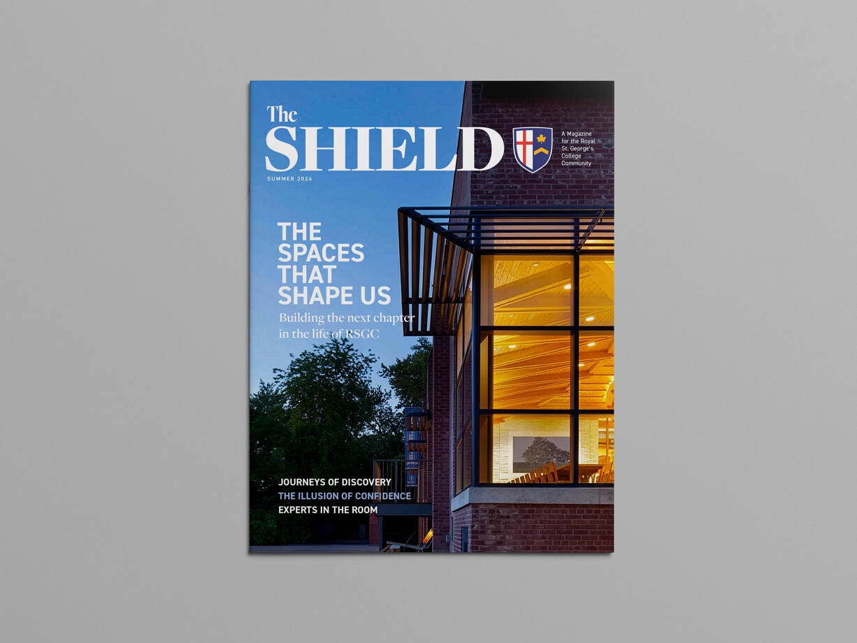 Design of the Royal St. Georges College school magazine